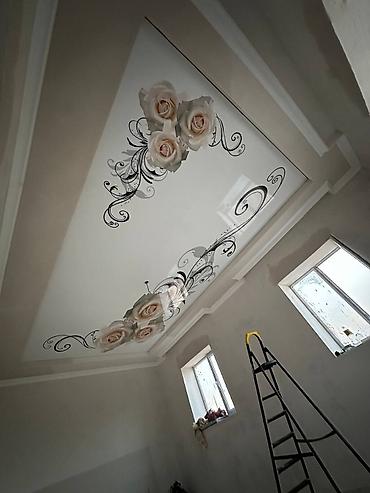 Натяжной потолок: Натяжной потолок Глянцевое, Матовое, 3D потолки Гарантия, Бесплатная консультация, Бесплатный замер — 12