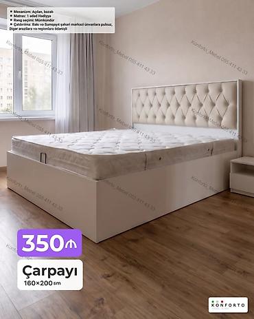 Məhsul: Açılan, bazalı çarpayı Ölçü: 160×200 sm Rəng: Seçim mümkündür lalafo.az -da Məhsul: Açılan, bazalı çarpayı Ölçü: 160×200 sm Rəng: Seçim mümkündür
