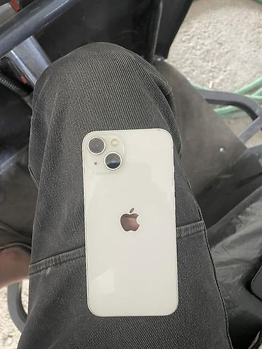 Уюлдук телефондор жана аксессуарлар: IPhone 13, цвет белый (Starlight) 128 гб - Экран 6.1", OLED Super — 2