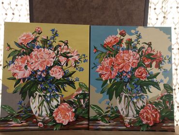 Şəkillər, tablolar: Kətan uzərində cəkilibəl ısiakril boya, 50/40 Холст, акриловые — 8