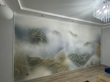 Поклейка обоев: Поклейка обоев, Демонтаж старых обоев | Жидкие обои, Фотообои, Бумажные обои Больше 6 лет опыта — 16