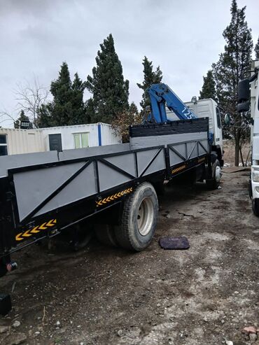 Yük maşınları: Volvo yük maşını – kranlı bortlu Xüsusiyyətlər: - Marka/model: Volvo — 7