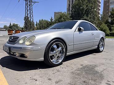мерседес купе: Mercedes-Benz CL-Class: 2002 г., 5 л, Автомат, Бензин, Купе — 2
