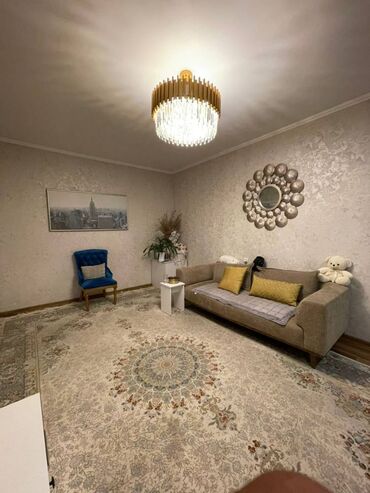 сдается 2 комнатная квартира в джале: 2 комнаты, 53 м², 106 серия, 7 этаж, Евроремонт