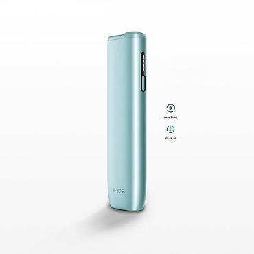 iqos case: IQOS zərif daşıma/şarj qurğusu – açıq mavi ((1 həftədir alınıb)) — 2