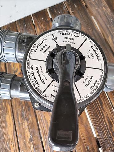krant sekilleri: Hovuz üçün çoxfunksiyalı 6‑yollu vana (multiport valve) 20 gun isliyib — 1