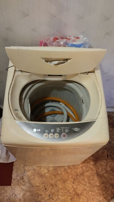продам стиральную машинку бу: Стиральная машина LG, Б/у, Полуавтоматическая, Полноразмерная