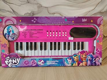 Детский синтезатор My Little Pony (37 клавиш) - Яркий розовый