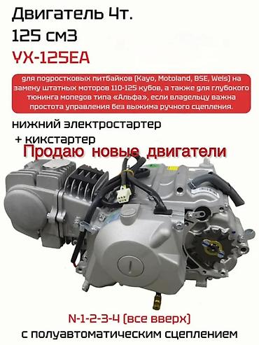 питбайк kayo mini: Также есть полу автомат и на механике со сцеплением Двигатель — 1