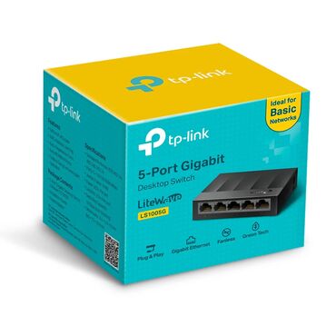 Masaüstü kompüterlər və iş stansiyaları: 8-Port 1000Mbps Desktop Switch TP-Link LS1008G TP-Link LS1008G - 8