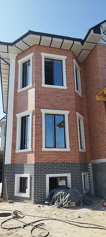 Фасадные плиты Сары-Таш (Травертин): Фасадные работа декор. травертин. АМК. утупление. лбой сложности опут — 5