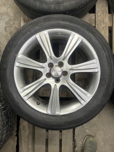 Колеса в сборе: Колеса в сборе 215 / 55 / R 18, Лето, Б/у, Комплект, Легковые, Литые, отверстий - 5 — 5