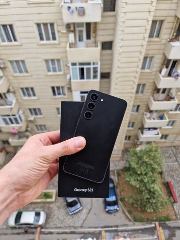 samsung a56 qiyməti: Samsung Galaxy S23, 256 GB, rəng - Qara, Düyməli, Sensor, Barmaq izi