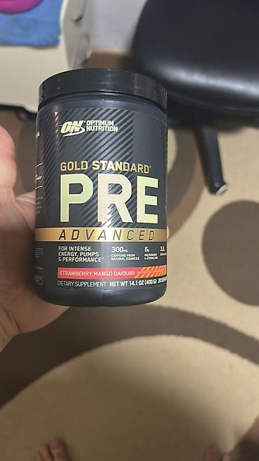 İdman və istirahət: Optimum Nutrition Gold Standard Pre Advanced – məşqöncəsi toz - Dad — 1