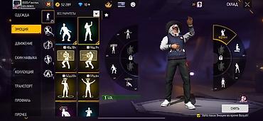 Значки: Аккаунт Free Fire MAX - Ник: GOLDENSS, уровень 58, UID на скриншоте — 2