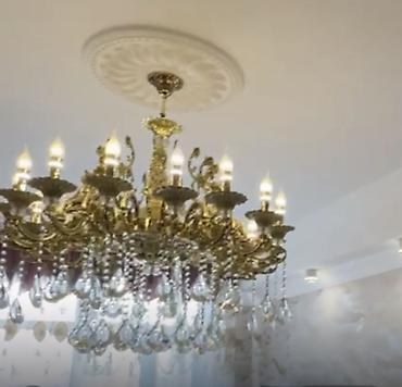 İşıqlandırma: Çılçıraq, 10 və daha çox lampa, Metal — 3