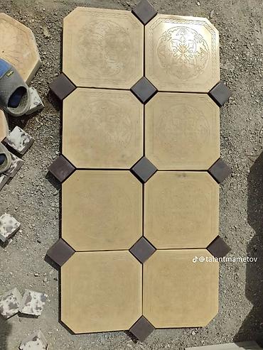 Тротуарная плитка: Тротуарная плитка (вибропресс/вибролитье) с декоративным тиснением и — 1