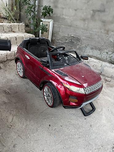 Uşaq üçün elektrik maşınları: Uşaq üçün elektrikli minik maşını - Korpus: qırmızı rəngli SUV — 3