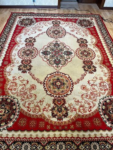 Ковры и паласы: Ковер Б/у, Советский, 350 * 250, Шерсть, Бельгия, Безналичная/наличная оплата
