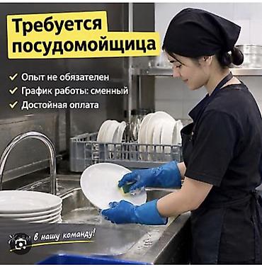 жумуш керек грузчик: Талап кылынат Идиш жуучу, Төлөм: Сааттык, Бир айда эки жолу — 1