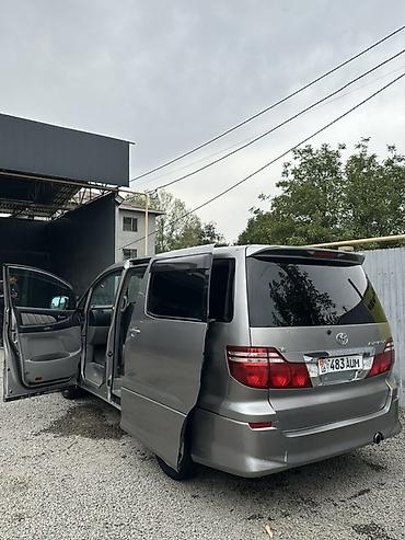 ниже: Toyota Alphard: 2005 г., 3 л, Автомат, Бензин, Минивэн — 2