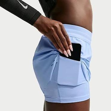sorts i kosulja: NIKE Swift 2 in 1 2.5in Women's Running Shorts vel. S NOVO
HJ — 1