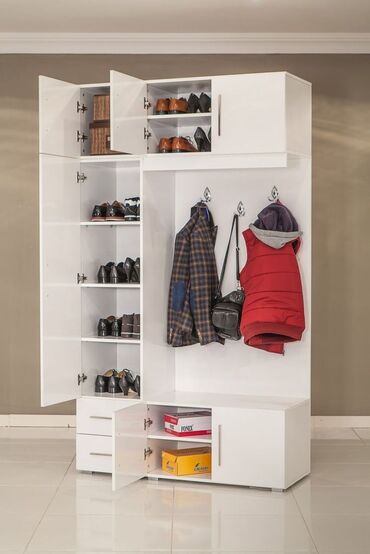 Sifarişlə dolablar: Düz dolab, Dəhliz üçün, Paltar üçün, Açılan, Korpuslu, 2 qapılı — 29