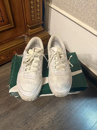 puma az: Puma, Ölçü: 39, rəng - Ağ, İşlənmiş — 3