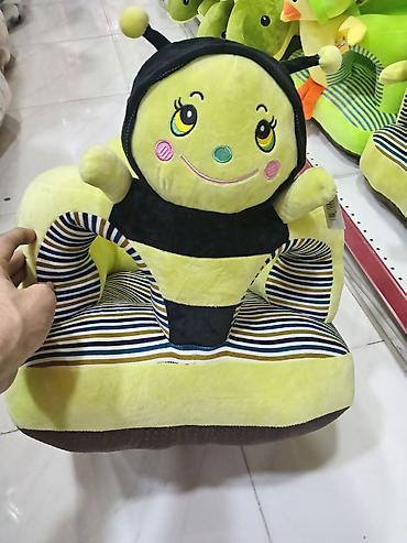 oyun manitoru: Uşaq üçün peluş oturacaq – “arı” dizaynlı - Yumşaq, peluş materialdan — 3