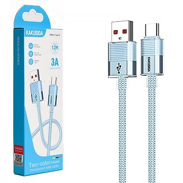 konnektor: Kateqoriya: USB şunurlar Brend: Kaku Model: Kakusiga KSC-985 2.4A — 1