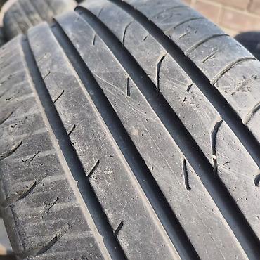 215 60 18: Шины 215 / 55 / R 18, Лето, Б/у, 1 шт, Легковые, Continental — 1