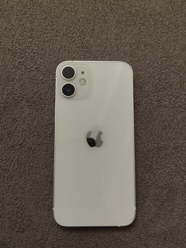 Apple iPhone: IPhone 12 mini, 64 GB, Ağ, Simsiz şarj, Face ID