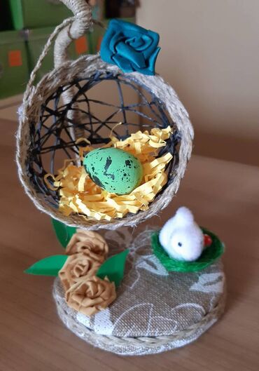 Kuća i bašta: Uskrsnji dekor za odlaganje cuvarkuce(jaja) Novo. Dekor za odlaganje
