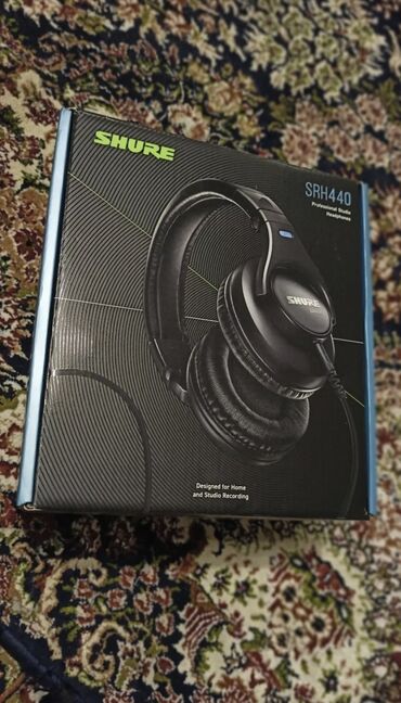 Наушники: Полноразмерные, Shure, Новый, Проводные, Студийные — 4