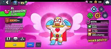 das sekilleri: Brawl Stars hesabı – yüksək səviyyəli brawlerlər və nadir skinlər — 3