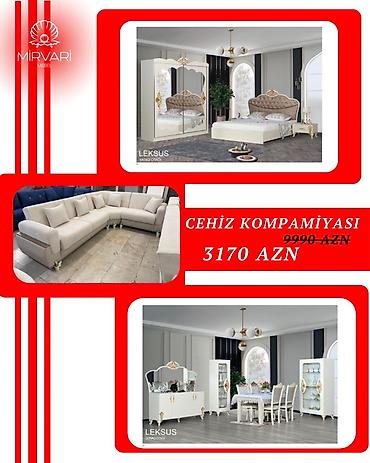 Sifarişlə yataq dəstləri: Mebel dəsti – “Mirvari” kolleksiyası Cehiz komplektləri müxtəlif — 2