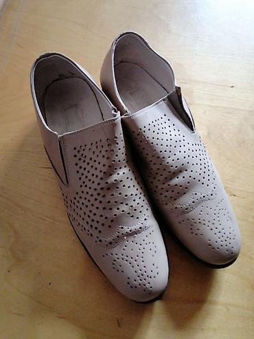 Ayaqqabılar: Nəfəsalan dəlikli kişi ayaqqabısı - Model: slip-on (bağsız), yandan — 1