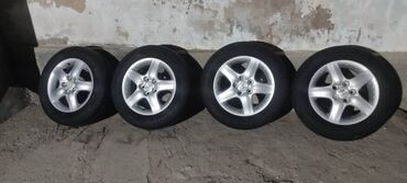 купить диски на авто бишкек: Колеса в сборе R 16, Лето, Новый, Комплект, Внедорожные (АТ/МТ), Литые, отверстий - 4
