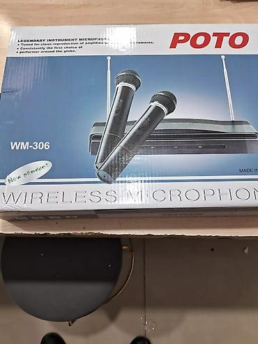 karaoke mikrofon bluetooth: Yeni Simsiz (Bluetooth) Mikrofon Ünvandan götürmə, Ödənişli çatdırılma — 1