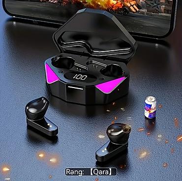 buds 4 pro: Yeni Simsiz (Bluetooth) Qulaqcıqlar, rəng - Qara — 3