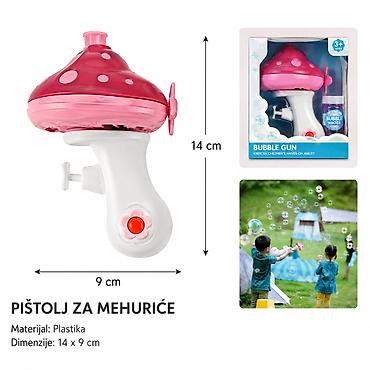KMT Za ronjenje vodeni pištolj 7905437 Opis: - Pištolj za mehuriće u