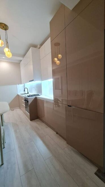 сдаю квартиру в асанбае: 1 комната, 46 м², Элитка, 11 этаж, Евроремонт