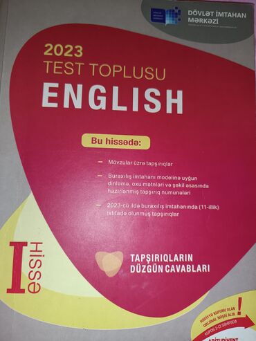 Azərbaycan dili: İngilis dili 11-ci sinif, 2023 il