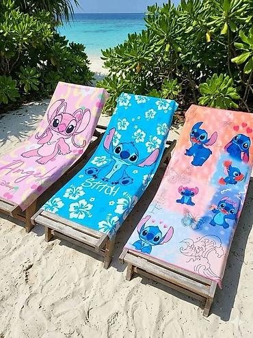 bacač diska: Fa, Disney peškiri za plažu – Stitch i Angel motivi - Veliki peškiri — 2
