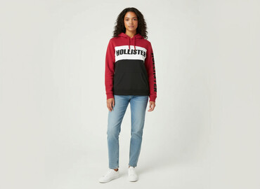 hollister california bluza: Hollister, Bluza z kapturem damska, rozmiar S