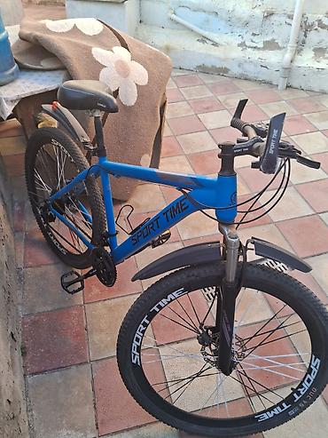 İdman velosipedləri: Sport Time dağ velosipedi - Çərçivə: yüngül alaşımlı materialdan — 1