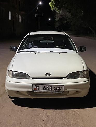 hyunday accent: Hyundai Accent: 1994 г., 1.5 л, Механика, Бензин, Седан — 1