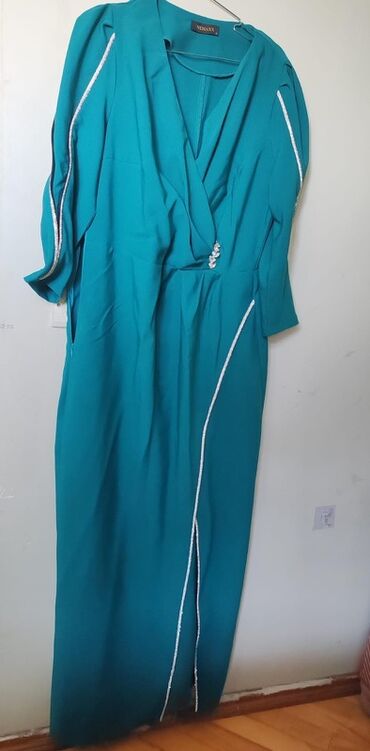 вечернее платье шифоновый: Ziyafət donu, Maksi, 2XL