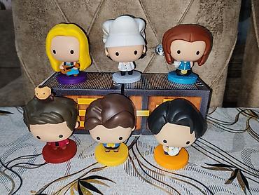 mcdonalds oyuncaqlari: “Friends” mövzusunda kolleksiya fiqurları dəsti - 7 ədəd vinil — 1