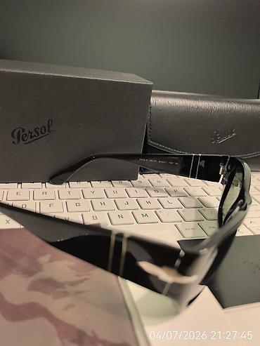 Солнцезащитные очки: Солнцезащитные очки очки, Persol, Унисекс, Прямоугольные, Оригинал, Новый — 8
